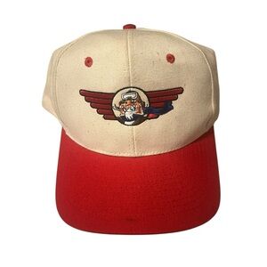 Vintage Exxon Fly With The Tiger SnapBack Hat Rare